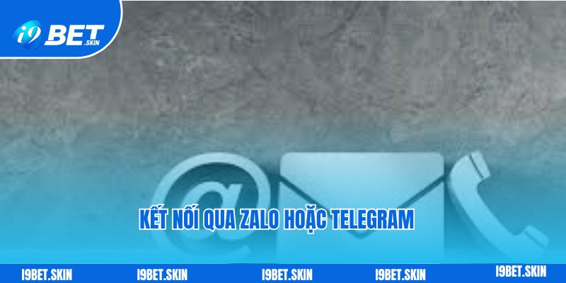 Liên hệ i9bet: Những hình thức hỗ trợ người chơi nhanh nhất 2 Kết nối qua Zalo hoặc telegram i9bet